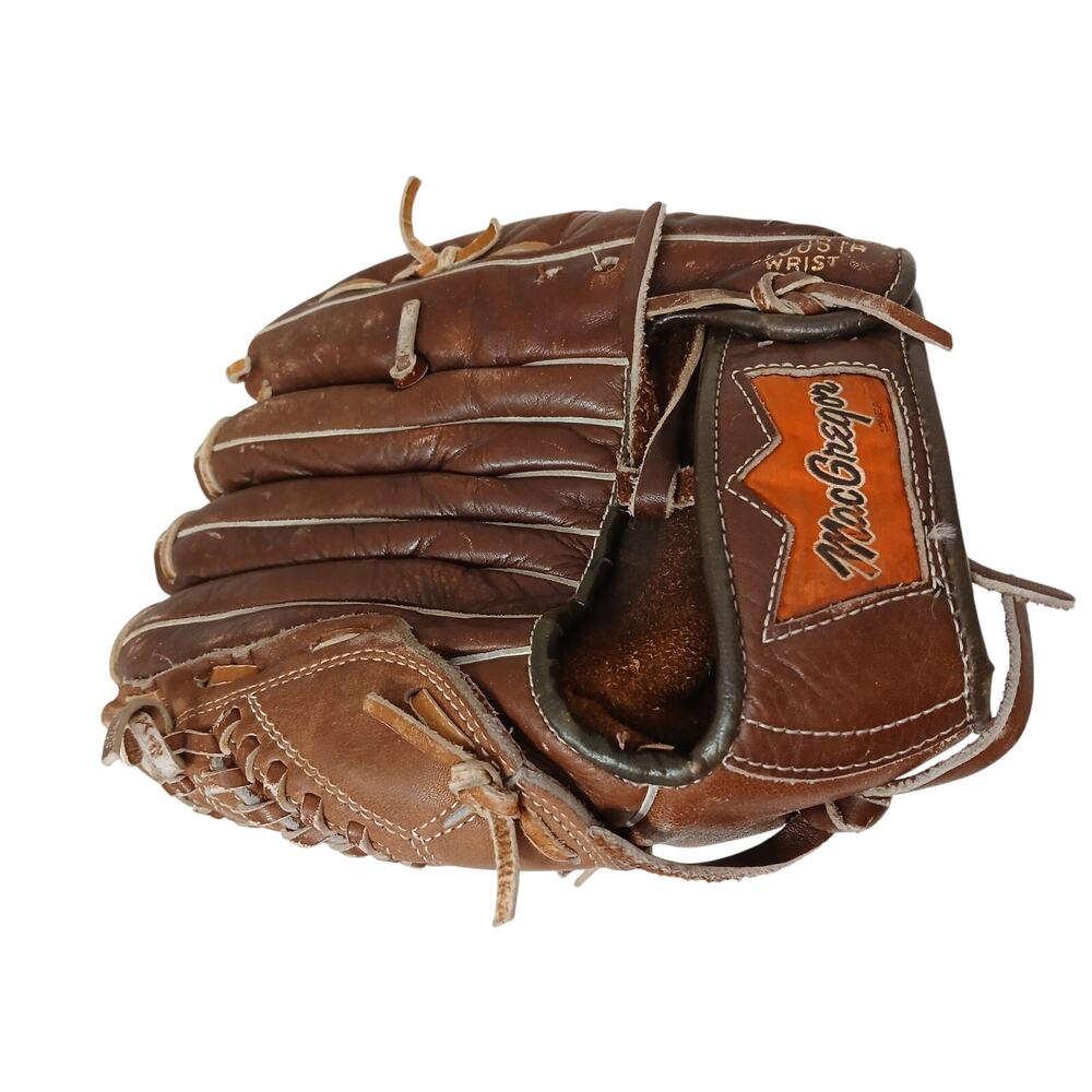 MacGregor Baseball Glove Pete Rose MVP M12K Model Leather Flex Pad Right Vintage - Picture 5 of 16